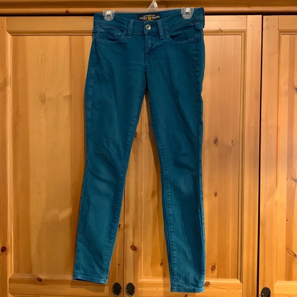 Lucky Brand Teal Jeans